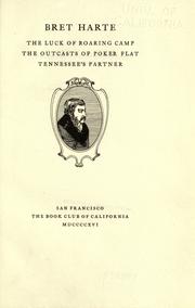 Cover of The Luck of Roaring Camp