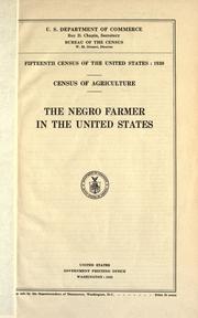 Cover of Fifteenth census of the United States