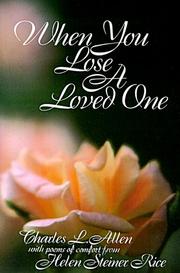 Cover of When you lose a loved one