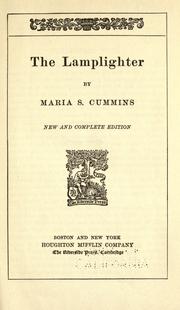 Cover of The lamplighter
