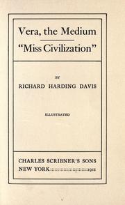 Cover of Vera, the medium; "Miss Civilization"