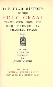 Cover of The high history of the Holy Graal