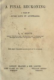 Cover of A Final Reckoning