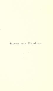 Cover of Scandinavian folk-lore