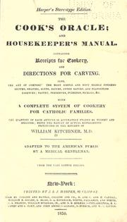 Cover of The cook's oracle