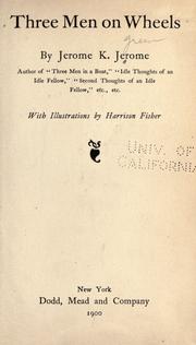 Cover of Three Men on the Bummel