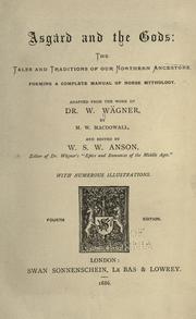 Cover of Asgard and the gods