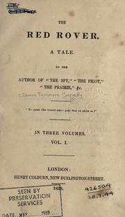 Cover of The Red Rover: A Tale