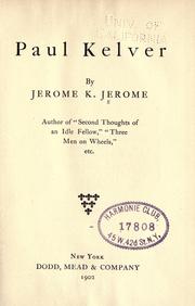 Cover of Paul Kelver