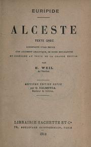 Cover of Alcestis