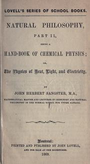 Cover of Natural philosophy