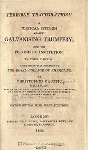Cover of Terrible tractoration