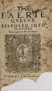Cover of Faerie queene