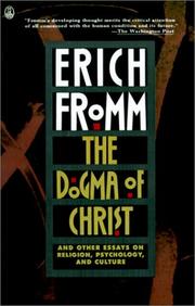 Cover of The Dogma of Christ