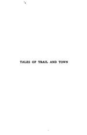 Cover of Tales of Trail and Town
