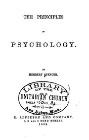 Cover of The principles of psychology