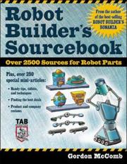 Cover of Robot Builder's Sourcebook