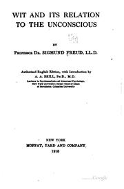 Cover of Witz und seine Beziehung zum Unbewussten