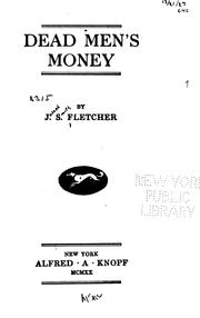 Cover of Dead Men's Money