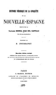 Cover of Historia verdadera de la conquista de la Nueva España