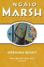 Cover of Opening night
