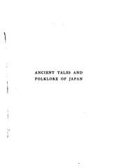 Cover of Ancient tales and folklore of Japan