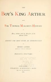 Cover of The Boy's King Arthur