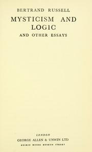 Cover of Philosophical essays