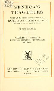 Cover of Tragoediae