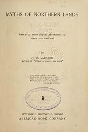 Cover of Myths of northern lands