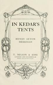 Cover of In Kedar's tents