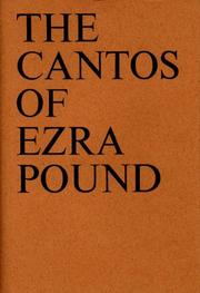 Cover of Cantos