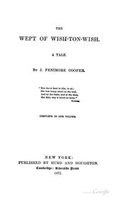 Cover of The Wept of Wish-ton-wish: A Tale