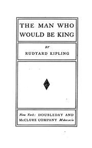 Cover of The  man who would be king