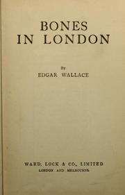 Cover of Bones in London