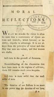 Cover of Maximes
