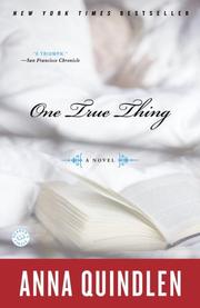 Cover of One true thing