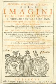 Cover of Imagini de i dei de gli antichi
