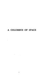 Cover of Columbus of Space