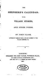 Cover of The shepherd's calendar