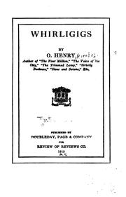 Cover of Whirligigs