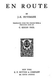 Cover of En route
