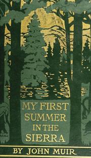 Cover of My first summer in the Sierra