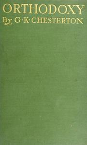 Cover of Orthodoxy