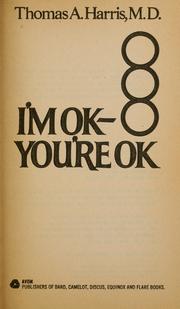Cover of I'm OK, you're OK