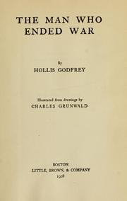 Cover of The man who ended war