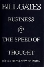 Cover of Business @ the speed of thought