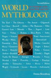 Cover of World mythology