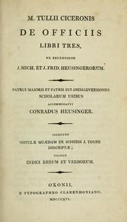 Cover of De officiis