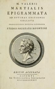Cover of Epigrammata